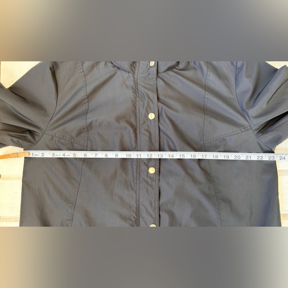 JM Collection‎ Women’s Windbreaker Cheetah Trim Large - Picture 10 of 11